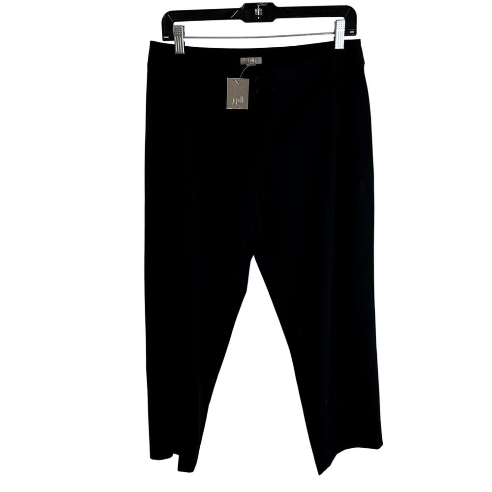 J.Jill Cropped Dress Pants Womens Size 8 Black NWT NEW Capsule Travel
